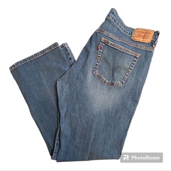 Levi's 515 Bootcut Denim Jeans women's size 16 - Picture 2 of 7